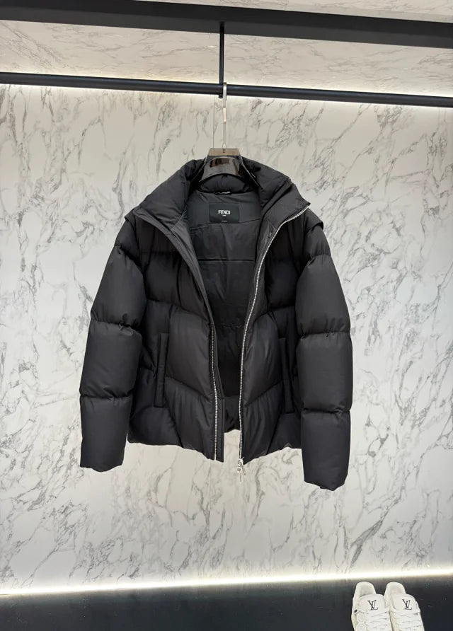 Detachable down jacket