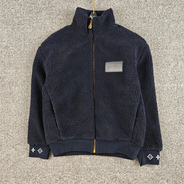 Fleecejacke mit Reißverschluss