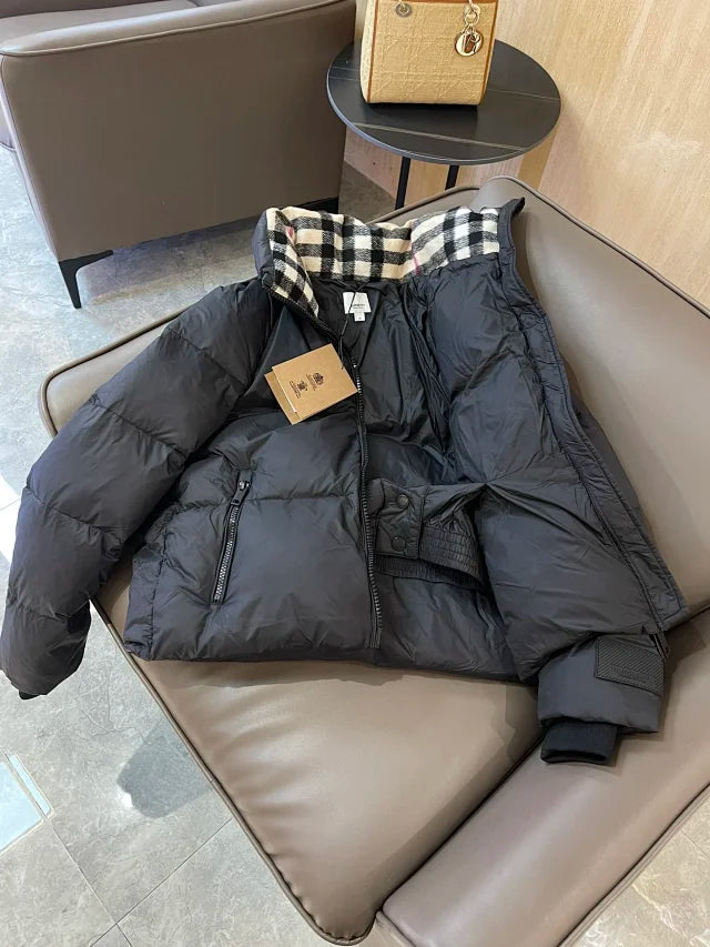 Chaqueta acolchada negra