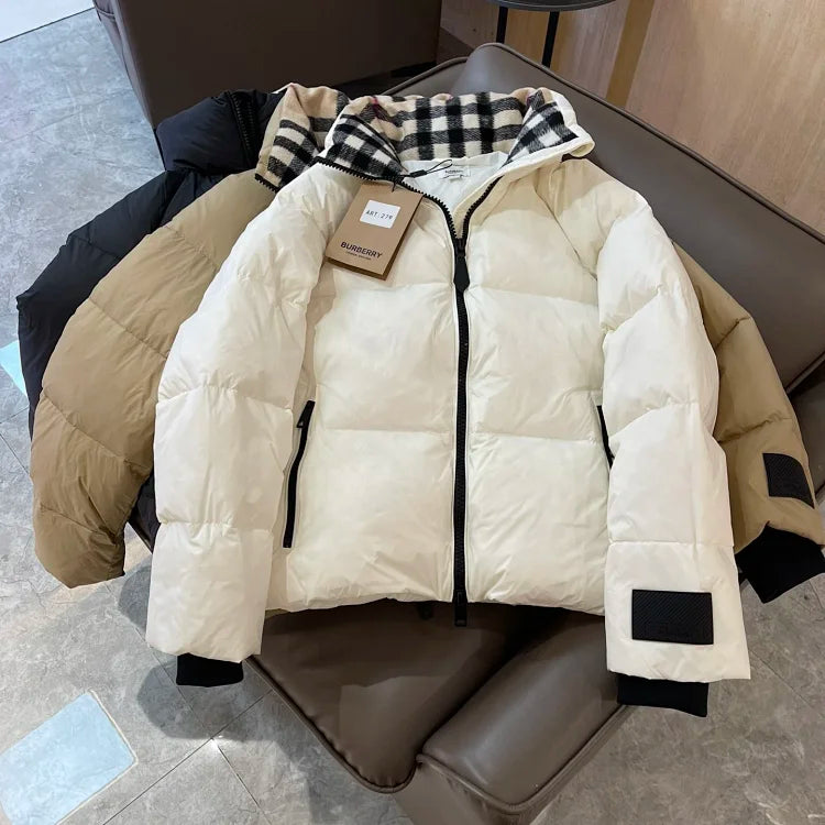 Chaqueta acolchada negra