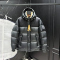 Chaqueta acolchada de plumón negra