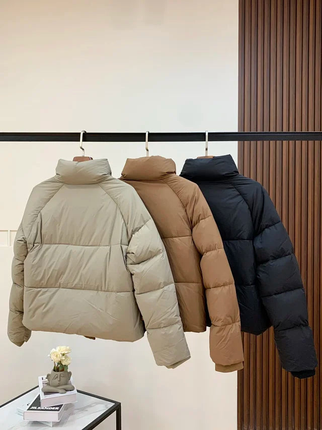 Short down jacket