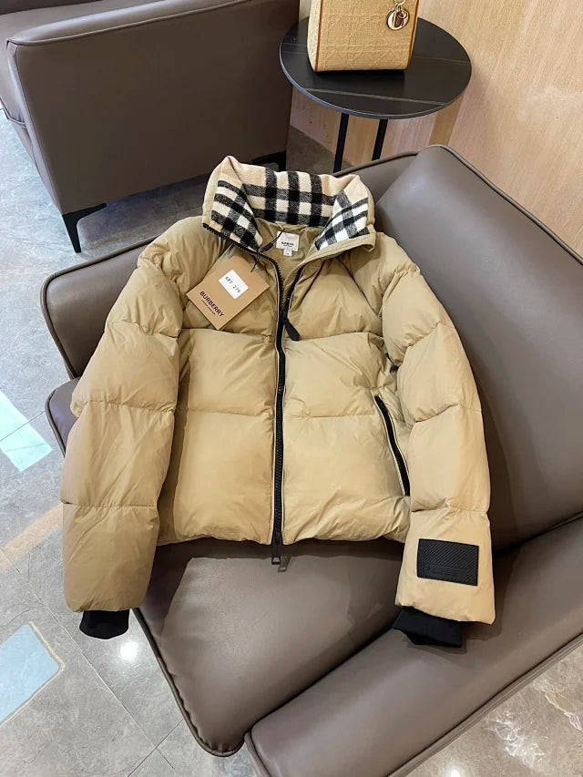 Chaqueta acolchada negra