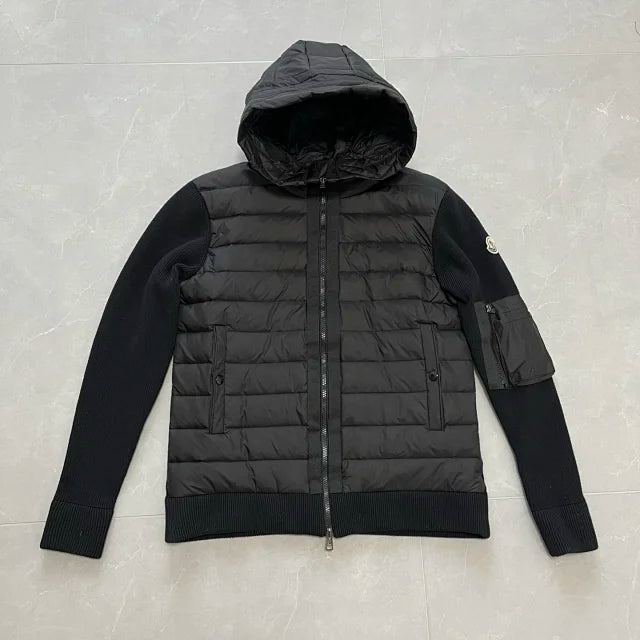Hybrid knitted hoodie