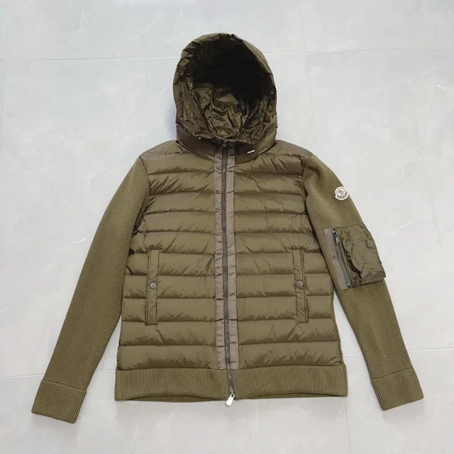 Hybrid knitted hoodie