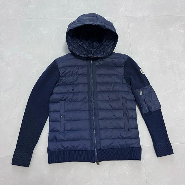 Hybrid knitted hoodie