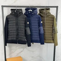 Hybrid knitted hoodie