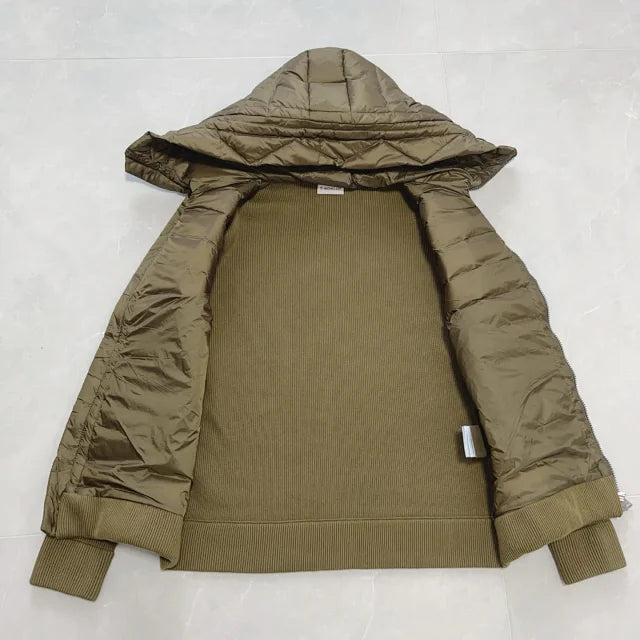Hybrid knitted hoodie