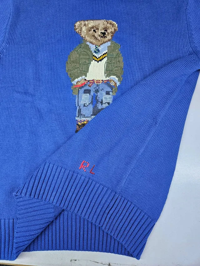 Bärenstrickpullover