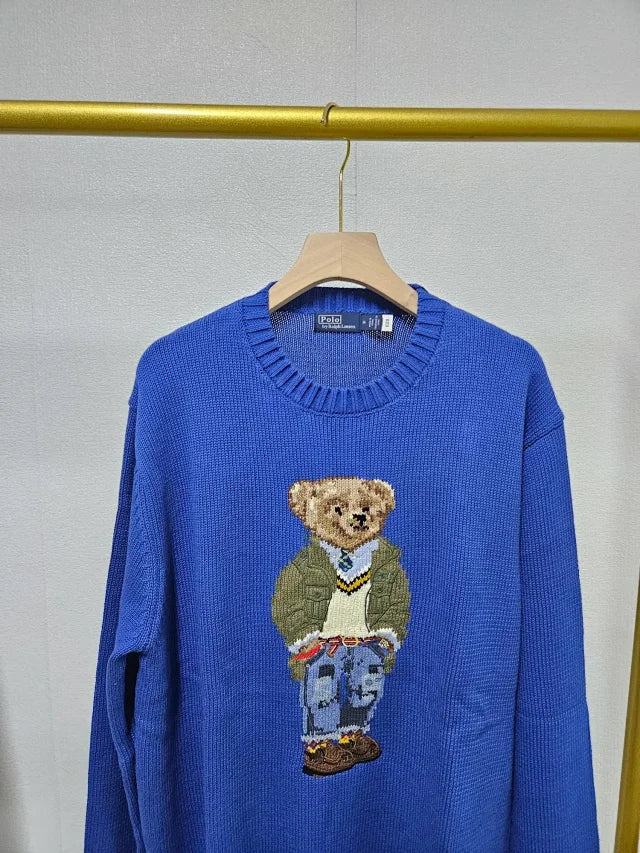 Bärenstrickpullover