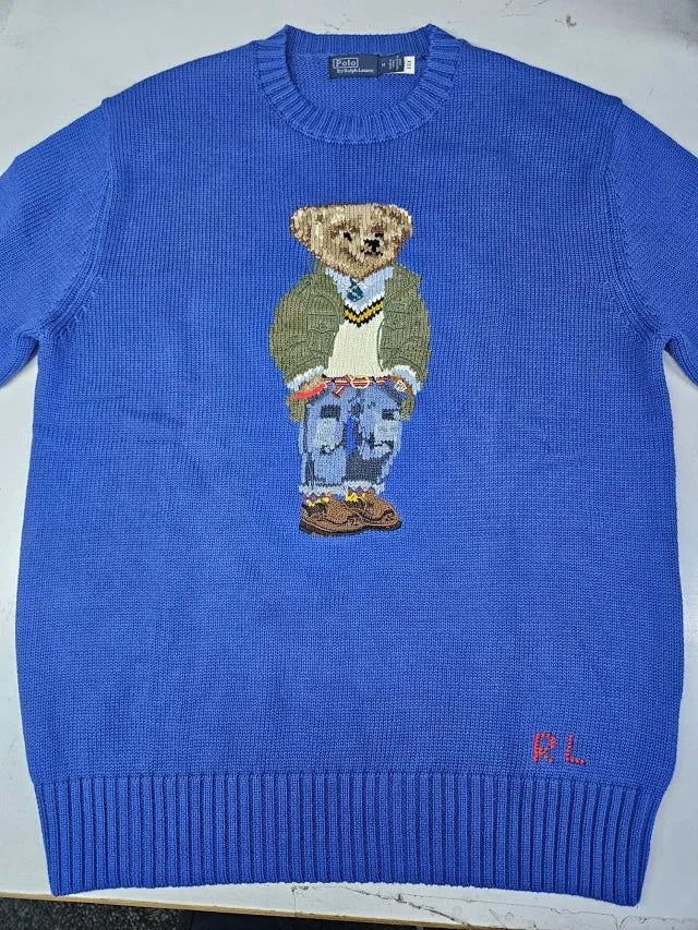 Bärenstrickpullover