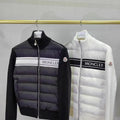 Gesteppte Strick-Hybridjacke