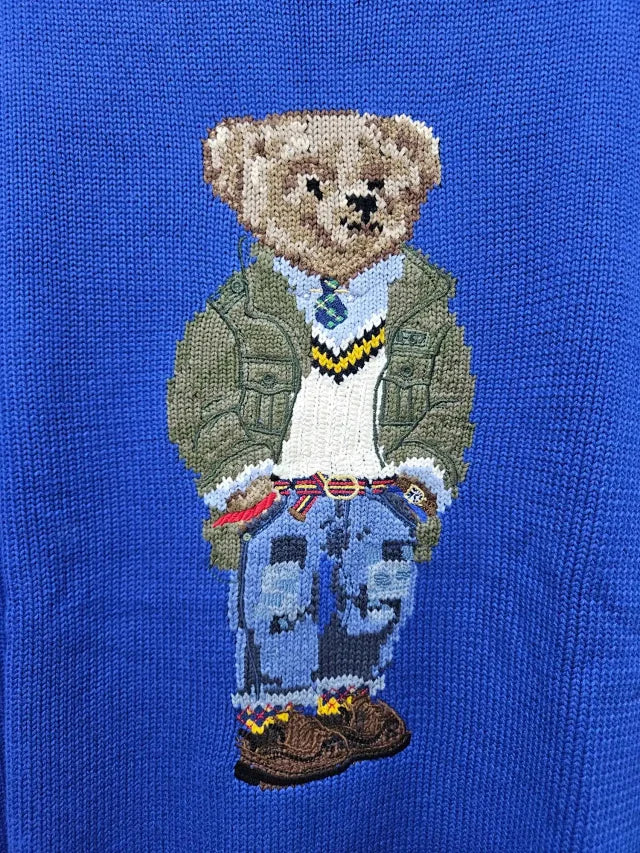 Bärenstrickpullover