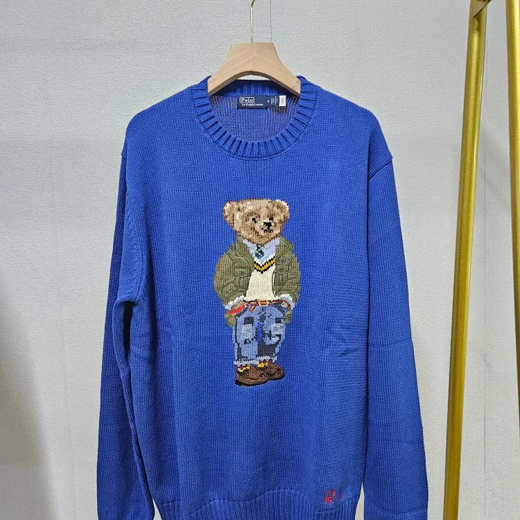 Bärenstrickpullover