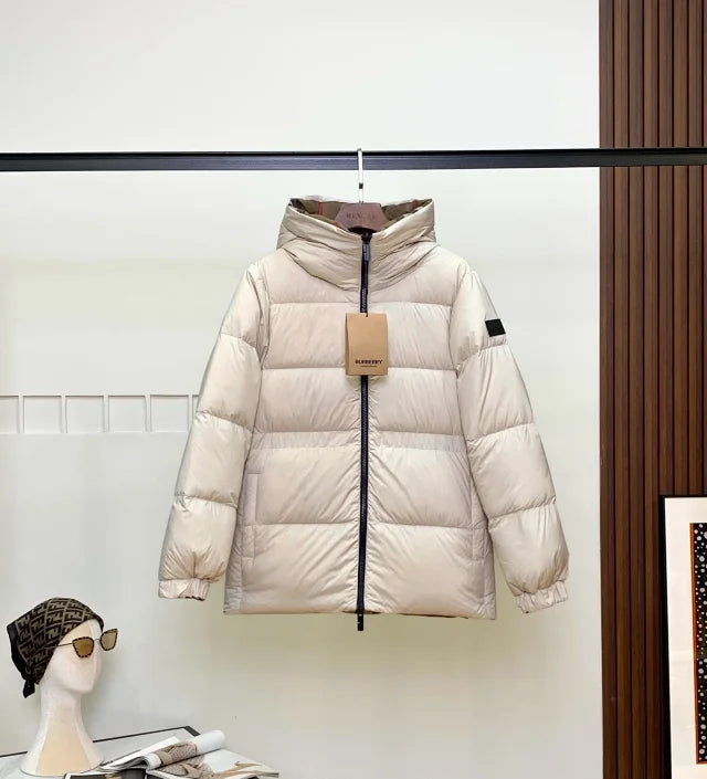 Chaqueta de plumas reversible