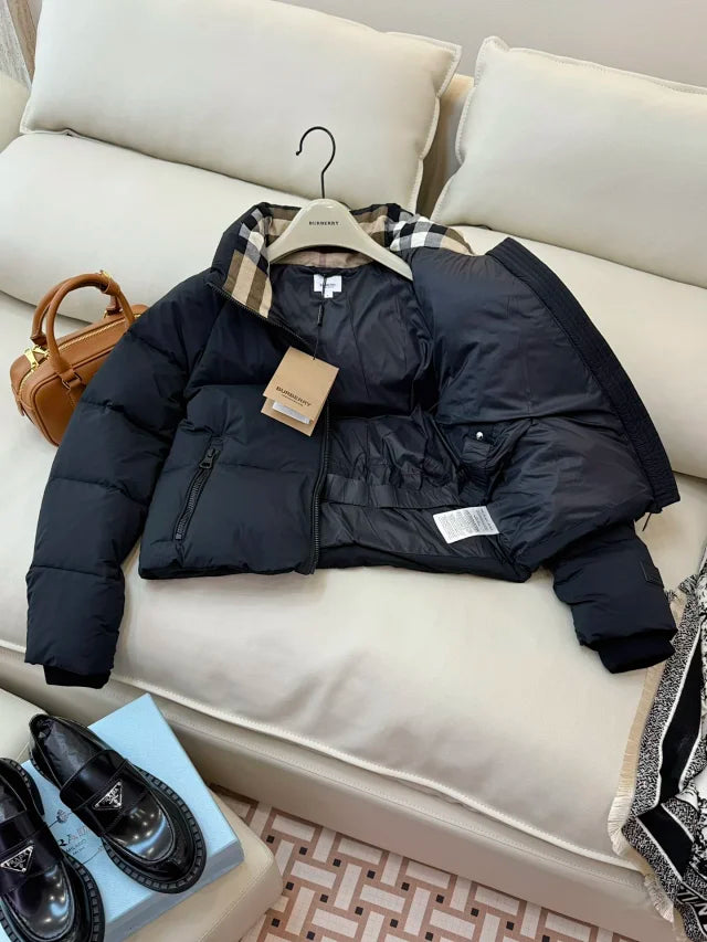 Short down jacket