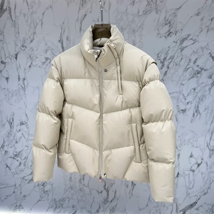 Detachable down jacket
