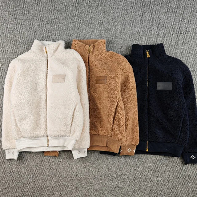Fleecejacke mit Reißverschluss