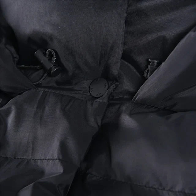Padded down vest