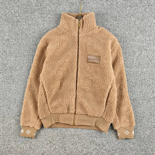 Fleecejacke mit Reißverschluss