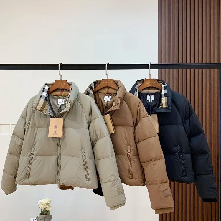 Short down jacket
