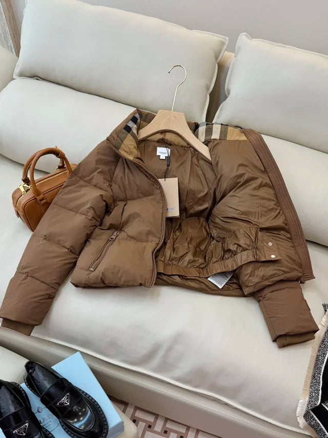 Short down jacket