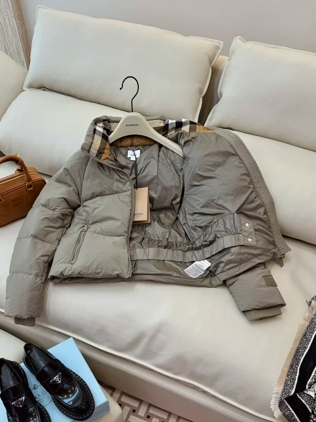 Short down jacket