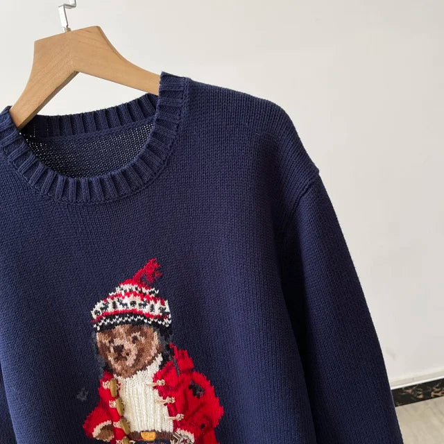 Sealed Bear Knit Sweater