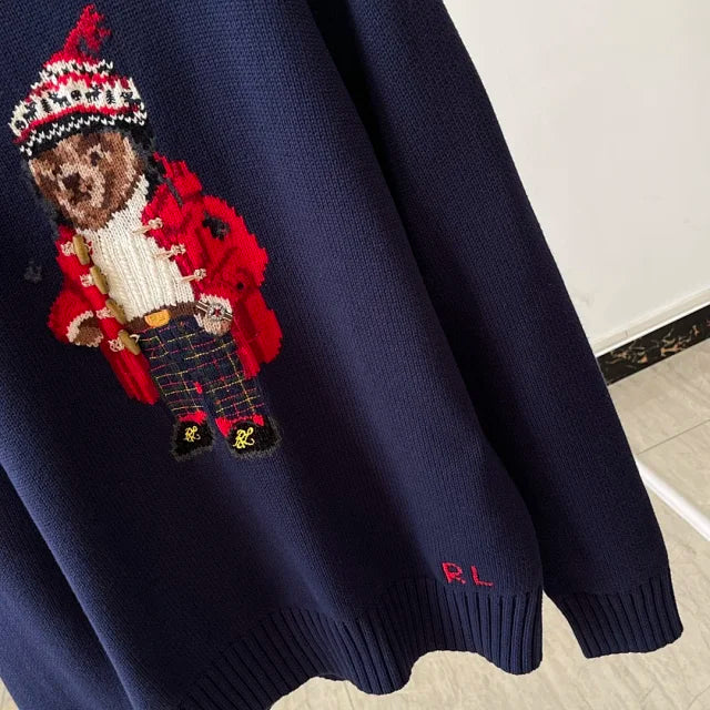 Sealed Bear Knit Sweater