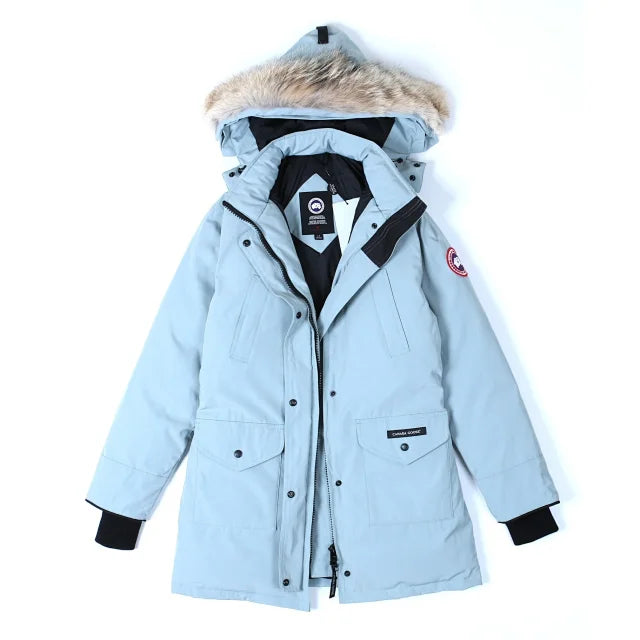 Long down parka