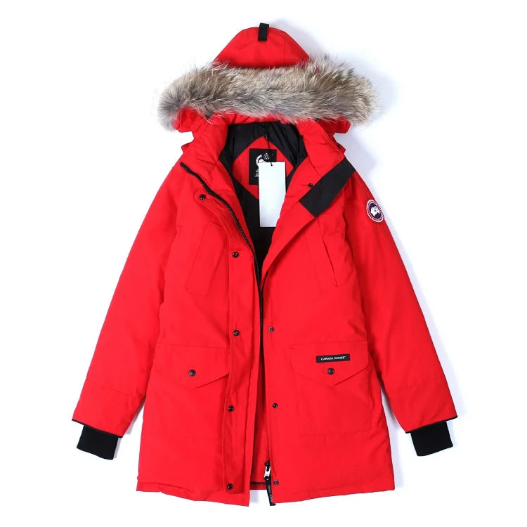 Long down parka