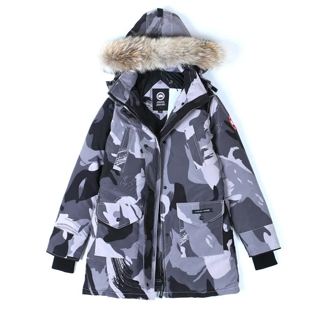 Long down parka